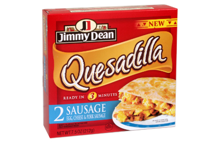 Jimmy Dean breakfast quesadillas