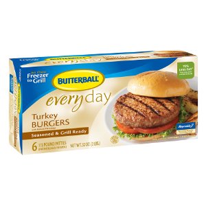 Butterball Everyday Frozen burgers