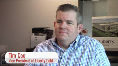 Tim Cox, Vice President of Liberty Cold