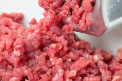 grinding meat