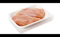 raw chicken in a tray