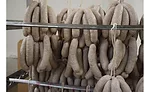 hanging sausages