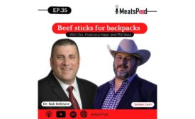 Beef sticks for backpacks