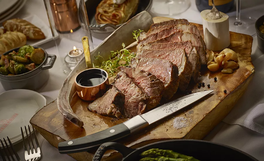 medium rare steak