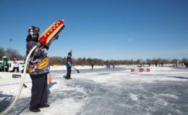 Meats sponsors annual Pond Hockey Championships