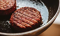 Roasted Vegan Burger Patties made out of pea protein Roasted Vegan Burger Patties made out of pea protein