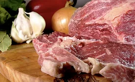 steak and vegetables