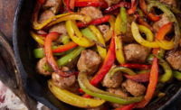 sausage and bell peppers