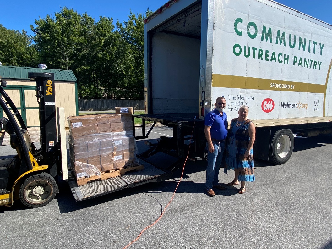 Cobb makes 24,000 pound food donation 2