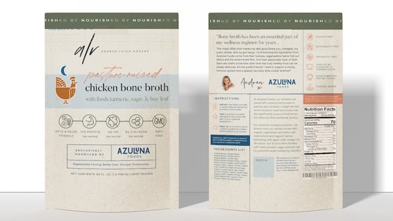Azuluna Foods pasture-raised chicken bone broth