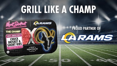 Meat District partners with Los Angeles Rams on The Champ Burger