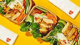 Noodle bowl with UPSIDE Chicken