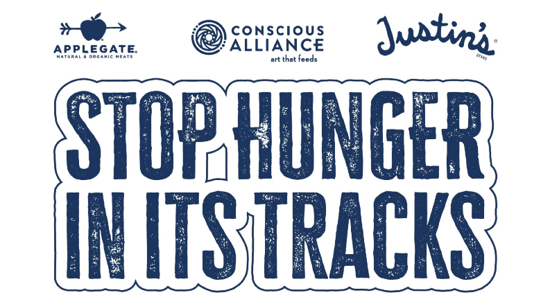 "Stop Hunger In Its Tracks" logo