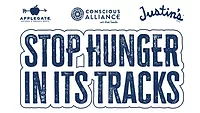Applegate Farms, LLC and Justin's, LLC join forces with Conscious Alliance to Stop Hunger in its Tracks "Stop Hunger In Its Tracks" logo