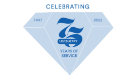 USPOULTRY 75th anniversary logo