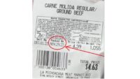 Carne Molida Regular/Ground Beef, FSIS public health alert