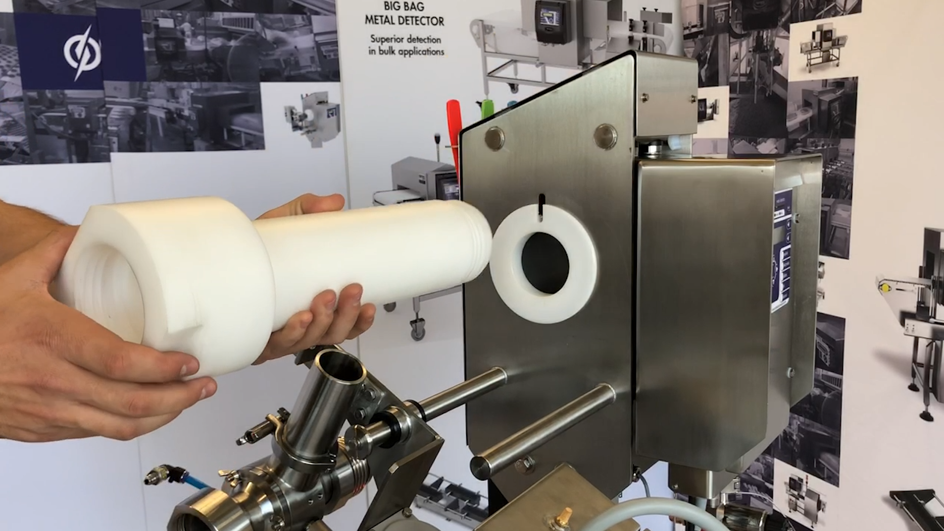 Delrin Tube, removed