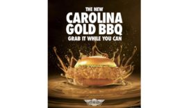 Wingstop introduces new Carolina Gold BBQ flavor for a limited time, inspired by southern BBQ traditions.