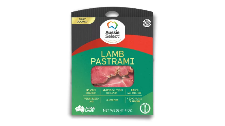 Aussie Select's Lamb Pastrami