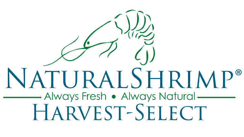 NaturalShrimp's Harvest-Select logo