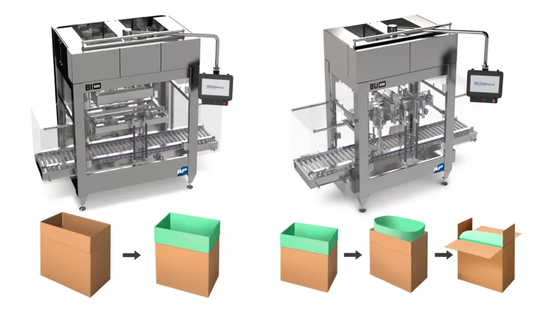 WeighPack bag inserter and uncuffer for bulk bagging