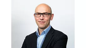 Headshot of Justin Hattee, KM's Packaging chief financial officer