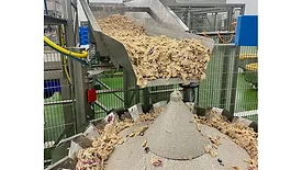 Cabinplant's Multihead Weigher with sticky product