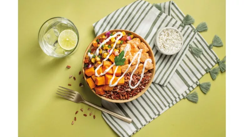 Jenny Craig's Jenny Fresh Chicken & Red Rice Power Bowl