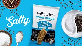 Southern Recipe Small Batch's Salt & Pepper Pork Rinds