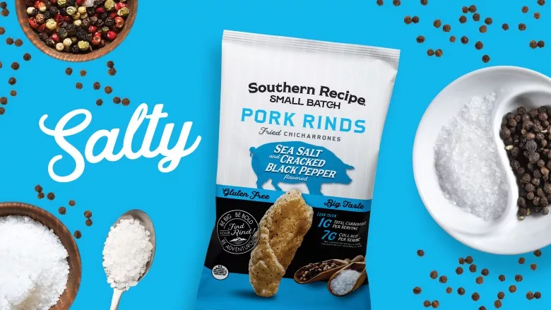 Southern Recipe Small Batch's Salt & Pepper Pork Rinds