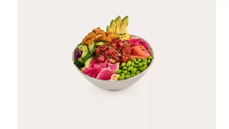 Slapfish Salt Lake City's "seariously fresh" Poke Bowl
