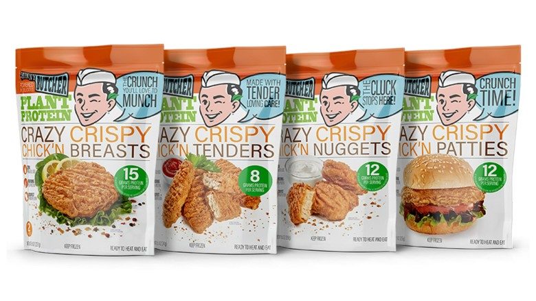 Skinny Butcher's line of plant-based chick'n products