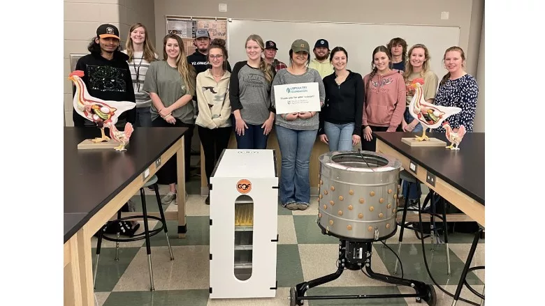 Presentation of the Abraham Baldwin Agricultural College student recruiting grant