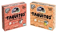 Planet Based Foods' hemp-based taquitos that now feature Violife vegan Colby Jack Shreds