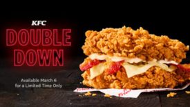 Kentucky Fried Chicken is bringing back the KFC Double Down Sandwich for a limited time only