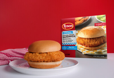 The new Tyson Chicken Breast Sandwiches and Sliders are available in Original and Spicy. Photo courtesy of Tyson Brand.