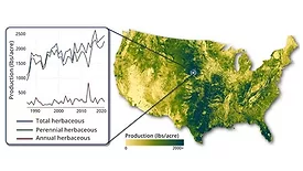 Producers and scientists can use RAP to examine vegetation patterns across space and through time.