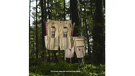 Jack Link's cargo shorts designed for trail snacking