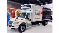 PFG truck with Carrier Transicold Supra eCool refrigeration unit PFG truck with Carrier Transicold Supra eCool refrigeration unit
