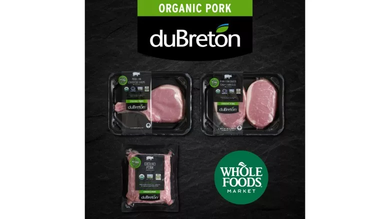 Whole Foods Market expands their duBreton fresh pork offering across hundreds of locations.