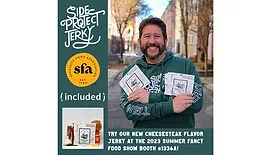 Side Project Jerky debuts world’s first cheesesteak jerky