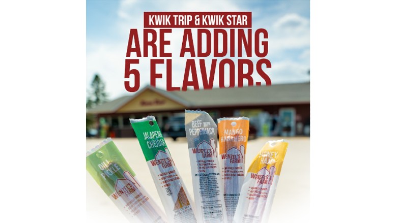 Kwik Trip adds five flavors of Wenzel’s Farm Snack Sticks