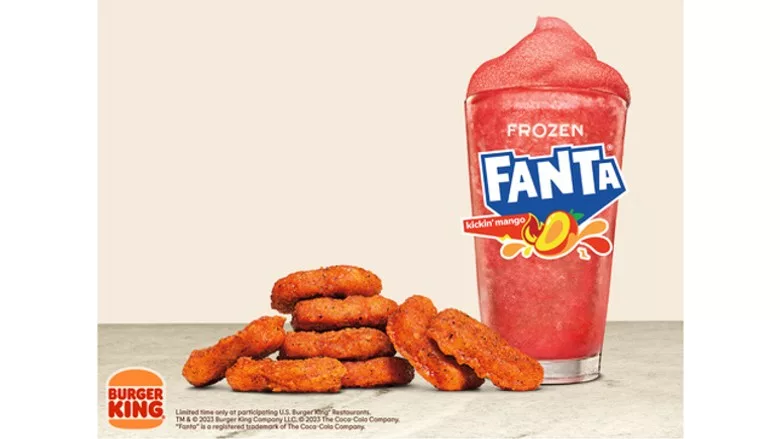 Burger King new Fiery Nuggets