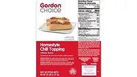 J.T.M. Provisions Co. recalls ready-to-eat Homestyle Chili Topping product