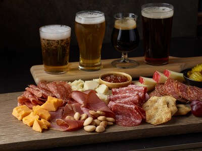 Columbus Craft Meats board and beer