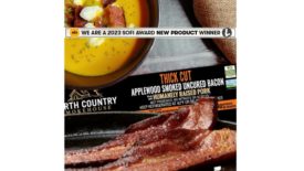North Country Smokehouse's Thick Cut Applewood Smoked Uncured Bacon wins 2023 sofi Award for Best New Product 2023