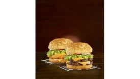 Checkers & Rally’s new Chedda Chedda Buford and Chedda Chedda Mother Cruncher Chicken Sandwich, both available for a limited time.