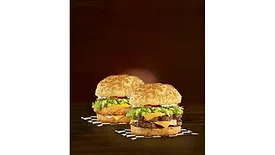 Checkers & Rally’s new Chedda Chedda Buford and Chedda Chedda Mother Cruncher Chicken Sandwich, both available for a limited time.