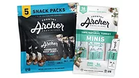 Country Archer Provisions new Rosemary Turkey Mini Sticks and Beef Jerky Snack Packs