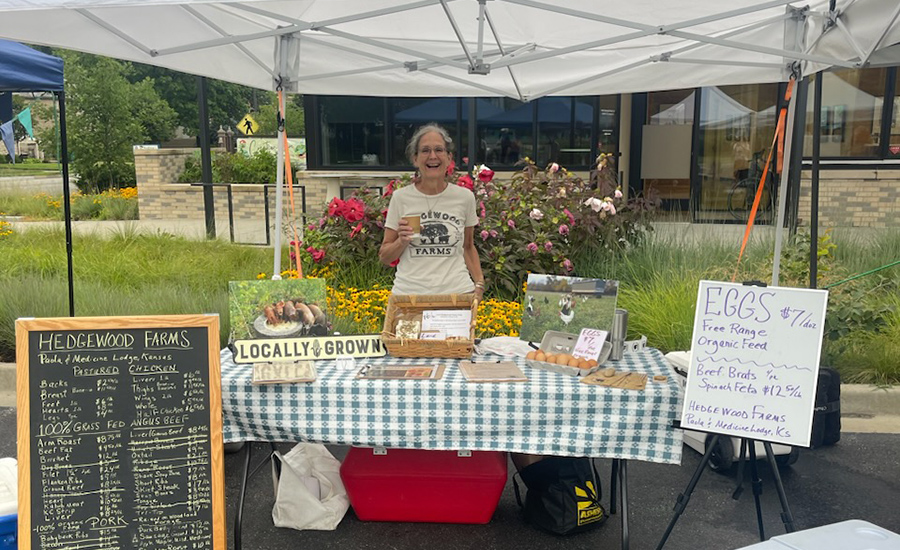 Marla at Brookside Farmers Market